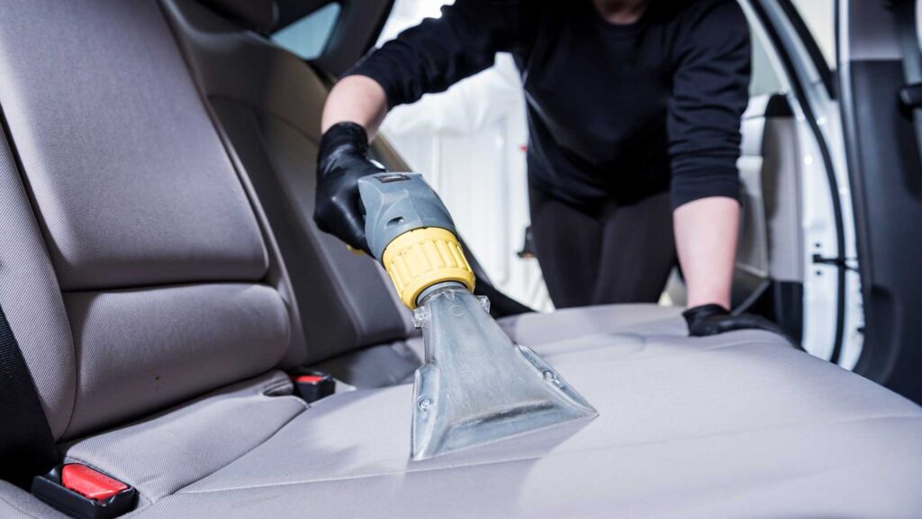Have a small vacuum for easy and lazy hacks to keep a car clean.