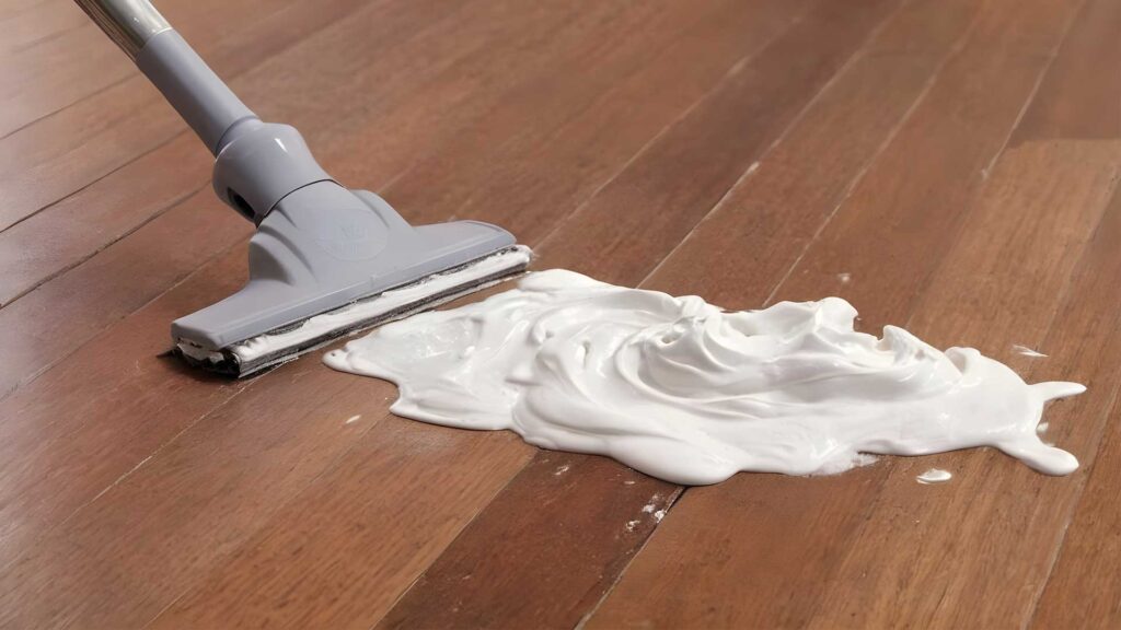 Using shaving cream comes in remarkable wood floor cleaning hacks.