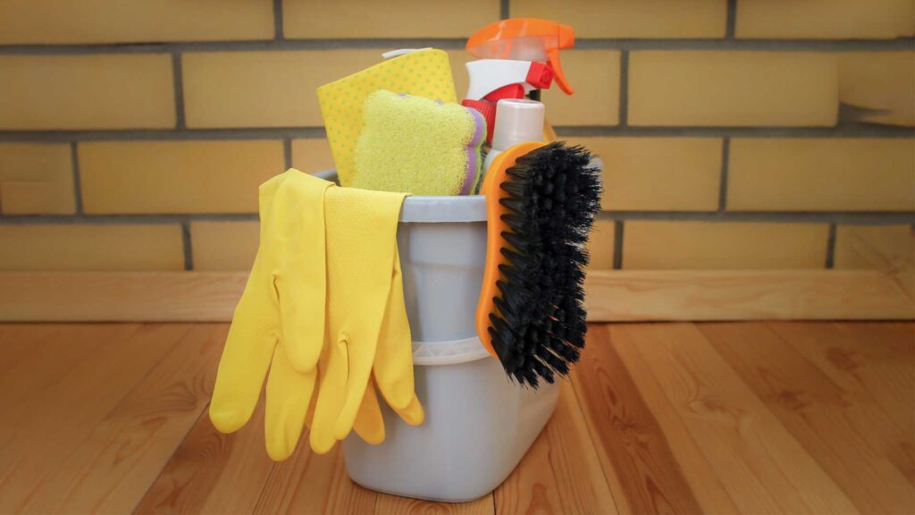 Things you will need to make your house broom super clean.