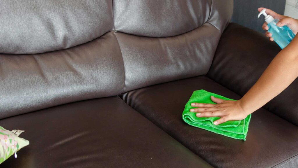 Rubbing alcohol is an effective way on how to get marker stain out of the couch.