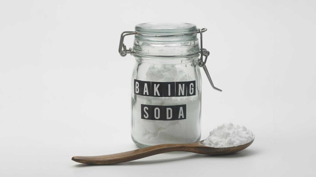 Use of baking soda ka be very effective.
