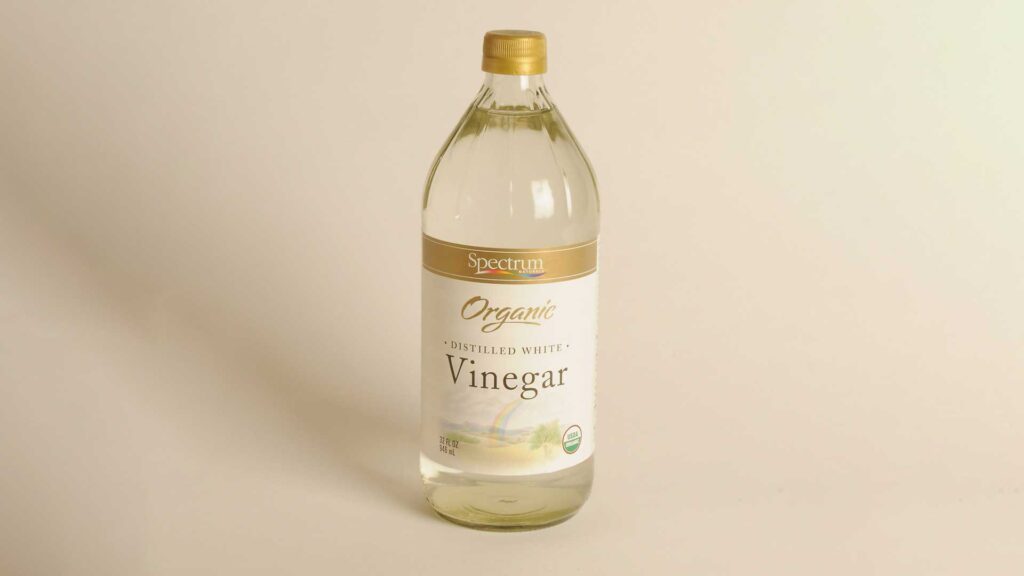 Do not use vinegar on floors.