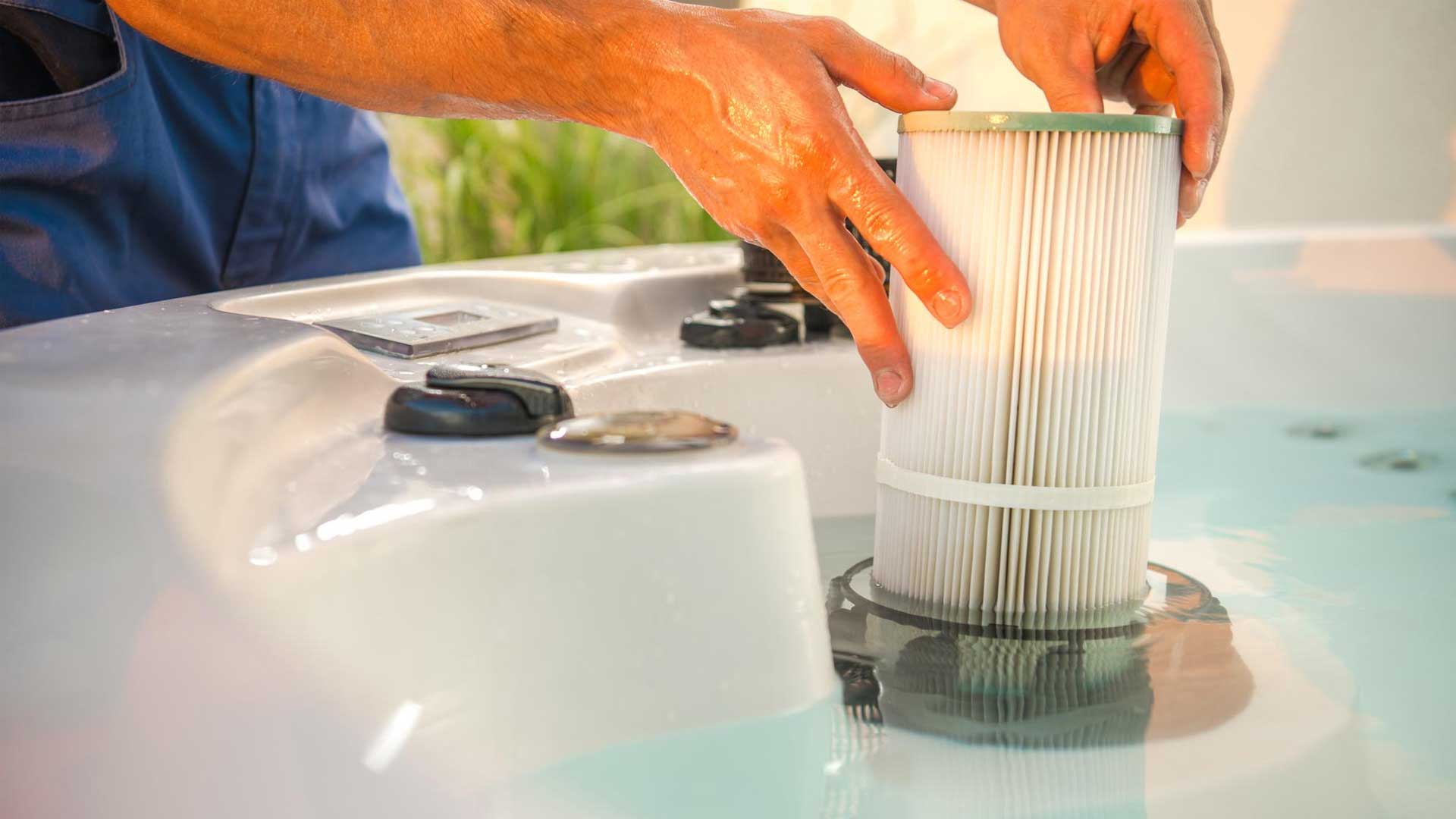 How To Clean Hot Tub Filter.