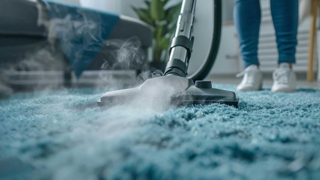 Why do fleas infest in carpet?